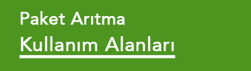 Paket Arıtma Kullanım Alanları